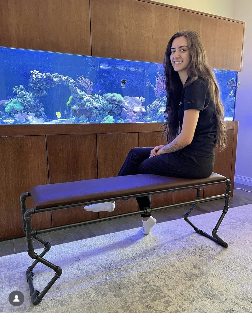     Luxury Built-In Aquarium for Calgary Home
