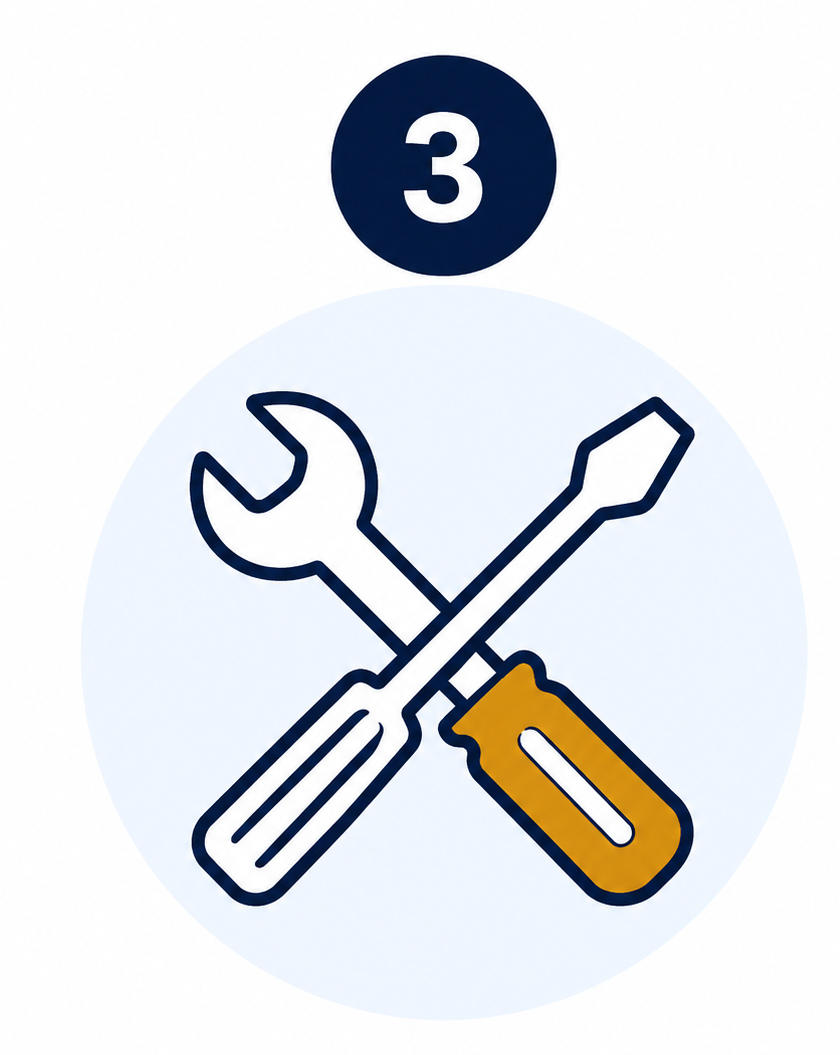 Customer support headset icon representing expert guidance and personalized aquarium consultation.
